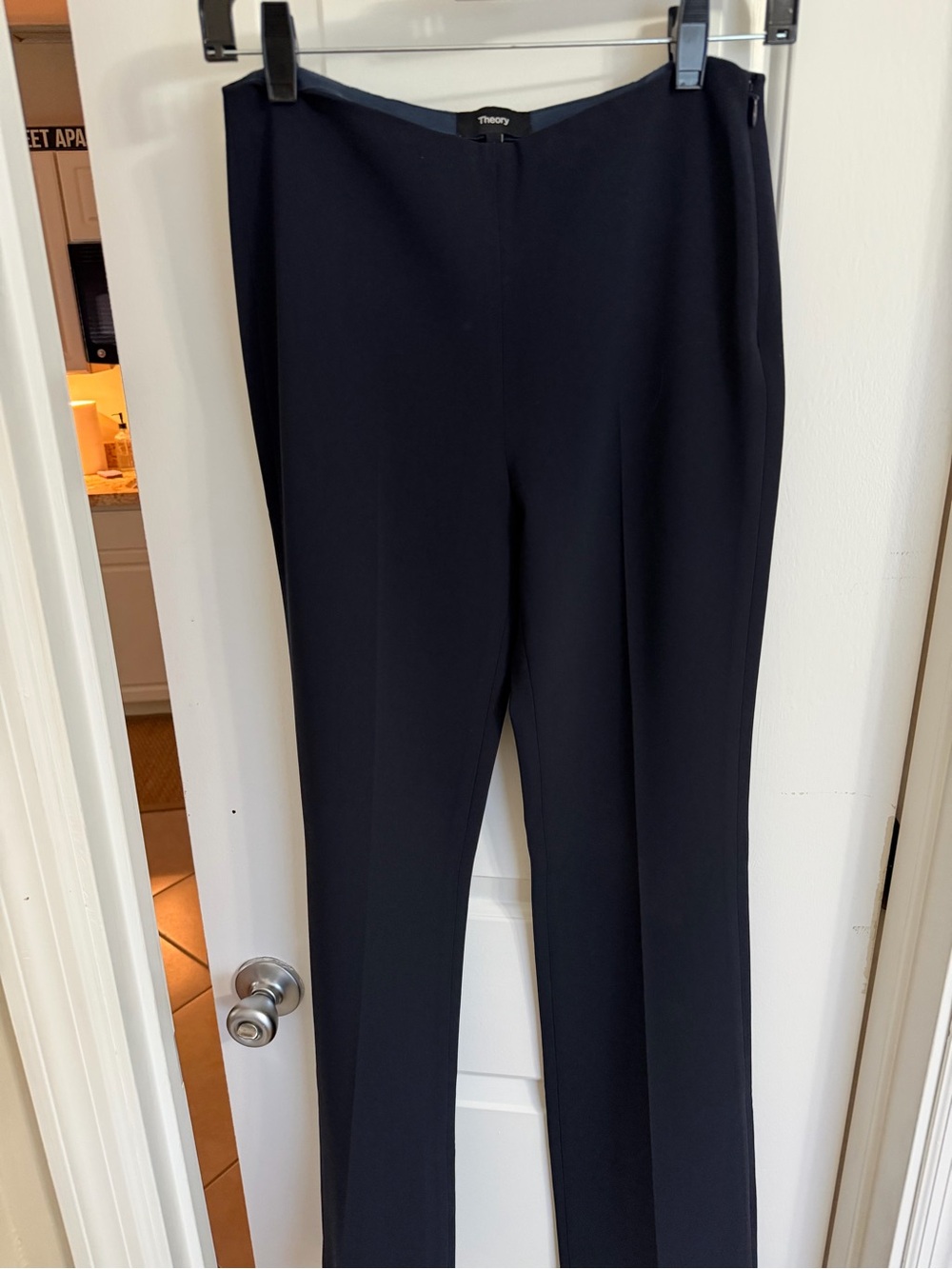 Theory Navy Trousers